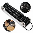 Jogo chave torx canivete 8 em 1 t9 t40 hexagonal aco dobravel portatil oficina profissional