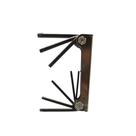 Jogo Chave Torx Canivete T9 a T40 Preta 8 Peças BFH2814 Bestfer