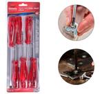 Jogo Chaves de Fenda e Phillips 6 Peças - Corneta Imantada - Chaves Fenda Jogo Chaves de Fenda e Phillips 6 Peças - Corneta Imantada - Chaves Fenda