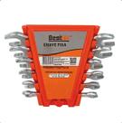 Jogo Chaves Fixa De Boca 8 Peça 6mm Até 22mm Bestfer BFH1057 Jogo Chaves Fixa De Boca 8 Peça 6mm Até 22mm Bestfer BFH1057