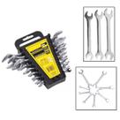 Jogo Chaves Fixas Boca Kit 8 Pcs 6 A 22mm Aço Cromo Vanádio Jogo Chaves Fixas Boca Kit 8 Pcs 6 A 22mm Aço Cromo Vanádio