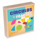 Jogo Círculos de Frações Carlu MDf 55 Peças Ref. 1372