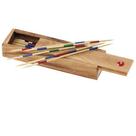 Jogo clássico de madeira Pick-Up Sticks Winshare com caixa de armazenamento Jogo clássico de madeira Pick-Up Sticks Winshare com caixa de armazenamento