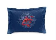 Jogo Cobre Leito Infantil Homem Aranha Duo Solteiro 100% Poliéster - Spiderman Duo