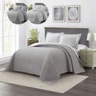 Jogo Colcha de Cama Queen Jacquard Eternity Premium 3 peças