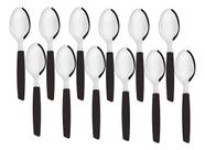 Jogo Colher De Mesa Talher Sopa Cozinha Fratelli Cores 12pçs