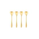 Jogo colheres de chá em inox Bon Gourmet Heart 4 peças dourado Jogo colheres de chá em inox Bon Gourmet Heart 4 peças dourado