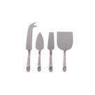Jogo com 04 Talheres de Queijo