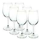 Jogo com 06 Taças para Vinho Tinto Anna em Cristal Bohemia 450ml 58000