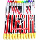 Jogo Com 12 Lapiseiras De Cor - São Paulo SPFC
