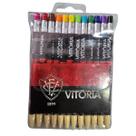 Jogo Com 12 Lapiseiras De Cor - Vitória