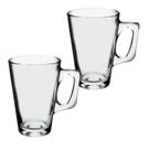 JOGO Com 2 CANECAS VELA Em Vidro 250 ml 11,2x10,4 cm
