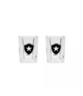 Jogo Com 2 Copos Vidro Shot 70 ml - Botafogo