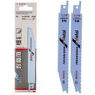 Jogo com 2 Lâminas para Serra Sabre Bosch S123XF para Cortar Metal 2 608 654 401