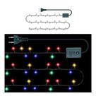 Jogo Com 2 Pisca Pisca Arroz 140 Lâmpadas Coloridas 8 Funções 127V 5M