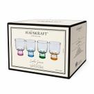 Jogo com 4 Taças de Vidro 230ml para Bebidas e Drinks