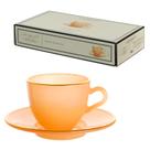 Jogo com 4 xicara cafe matte ambar 85ml - hauskraft