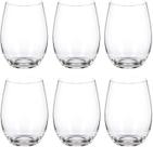Jogo com 6 Copos de Vidro Esmerald 470ml Design Elegante e Resistente