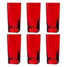 Jogo com 6 Copos de Vidro Grosso Texas 320ml