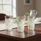 Jogo com 6 Copos Zaira Long Drink Transparente 470ml