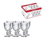 Jogo com 6 taca vinho/agua imperial 360ml - hauskraft
