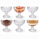 Jogo Com 6 Taças De Vidro Para Sobremesa Sorvete Açaí 180ml