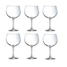 Jogo Com 6 taças Para Gin Em Cristal Nude Pasabahce 550 Ml