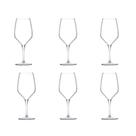 Jogo com 6 taças para vinho/água 500ml vidro sodo cálcico - pasabahce.