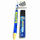 Jogo Com Lapiseira 2.0mm Borracha E Grafites - Santos