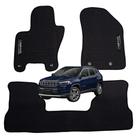 Jogo Completo Jeep Compass Impermeável Pvc Premium Anos 2006 À 2015 Encaixe Perfeito Antiderrapante Com tiras autocolantes