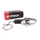 Jogo Completo Pisca Seta Honda Bros 2013 a 2022 Xre 190 2016 a 2018 Lente Cristal Terminal e Lâmpada