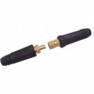 Jogo Conector Macho Fêmea Borracha 9mm CG10-25 Carbografite