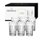 Jogo Conjunto Com 6 Copos Altos Lhermitage Forest Long Drink 390ml Altura 15cm