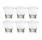 Jogo Conjunto Com 6 Copos Baixo Whisky Caipirinha Sophia 340ml Altura 9,3cm