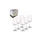 Jogo Conjunto Com 6 Taças de Cristal Bohemia Xtra 560ml Altura 24,5cm