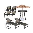 Jogo Conjunto De Mesa Para Área Externa, Piscina, Varanda