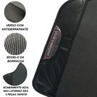 Jogo Conjunto de Tapete Universal Emborrachado Preto Vw Volkswagen Luxuoso de 4 Peças com Exclusivo Acabamento em material sintético