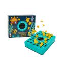 Jogo Contra o Tempo Educativo Infantil Tabuleiro de Encaixe Interativo Brinquedo Pedagógico Apre