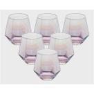 Jogo Copos Diamond Furtacor 6 Pçs 320ml - Tuut