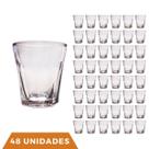 Jogo Copos Shot 48 Peças Vidro Bar Cachaça Tequila Dose 45ml