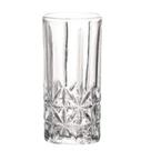 Jogo Copos Vidro Lapidados Altos 6un 260ml Stella