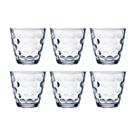 Jogo Copos Vidro Redondo Bangkok 6 Peças Transparente 250ML