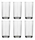 Jogo Copos Vidro Suco Agua Cylinder 300 Ml Nadir