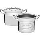 Jogo Cozi-Pasta Tramontina Aço Inox Professional 20cm 2 Pç