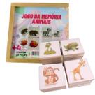 Jogo da Memória Animais Brinquedo Educativo Pedagógico