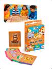 Jogo da Memória Arca de Noé 56Pçs Animais Infantil Educativo