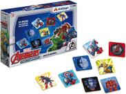 Jogo da Memória Avengers Os Vingadores Mech Strike Xalingo 24 Peças