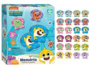 Jogo da Memória Baby Shark em Madeira 0747- Nig.