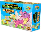 Jogo da Memoria Dinossauros 48 Peças Brinquedo Educativo