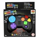 Jogo da Memória Eletrônico Joystick 2 em 1 com Luz e Som DM Toys DMGO6921
